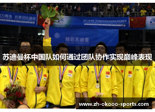 苏迪曼杯中国队如何通过团队协作实现巅峰表现